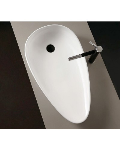 Раковина-чаша Abber Bequem 59 AC2117MW Белая матовая