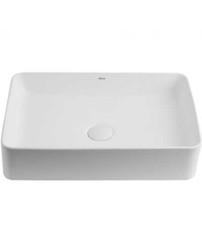Раковина-чаша Abber Rechteck 51 AC2207MW Белая матовая