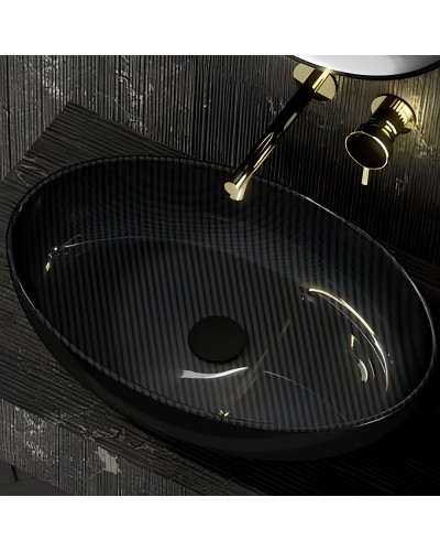 Раковина-чаша Abber Karbon 60 AK2041 Черная