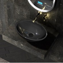 Раковина-чаша Abber Karbon 50 AK2042 Черная