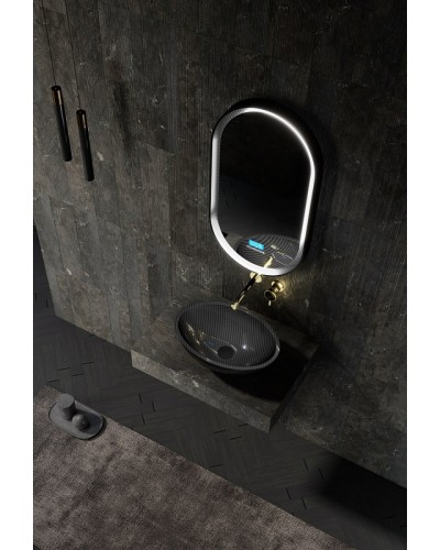 Раковина-чаша Abber Karbon 50 AK2042 Черная