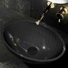 Раковина-чаша Abber Karbon 50 AK2042 Черная