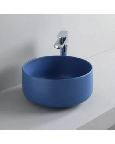 Раковина 42х42 см Artceram Cognac COL001 16 00 blu zaffiro