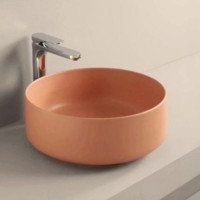 Раковина 42х42 см Artceram Cognac COL001 13 00 orange cameo