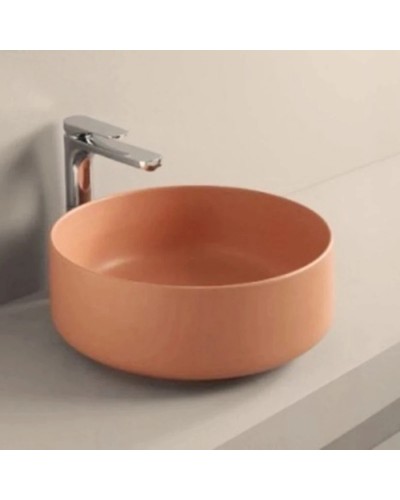 Раковина 42х42 см Artceram Cognac COL001 13 00 orange cameo