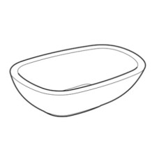 Раковина 56х40 см Geberit Citterio 500.542.01.1