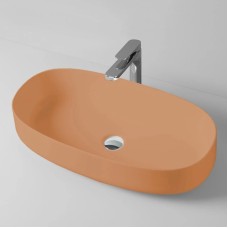 Раковина 68x35 см Artceram Cognac COL005 13 00 orange cameo