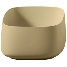 Раковина 43x43 см Artceram Cognac COL006 12 00 giallo zinco