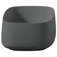 Раковина 43x43 см Artceram Cognac COL006 15 00 grigio oliva