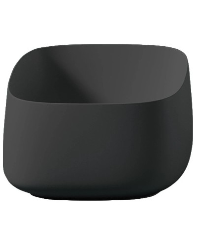 Раковина 43x43 см Artceram Cognac COL006 03 00 nero x0