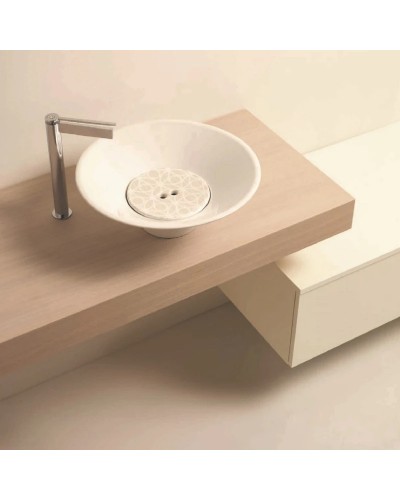 Раковина 45х45 см без декоративной пластины Kerasan Deco Cocktail 480101