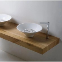 Раковина 45х45 см без декоративной пластины Kerasan Deco Cocktail 480101