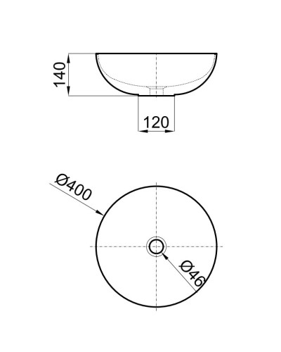 Раковина 40х40 см Noken Slender N359323136