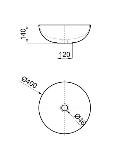 Раковина 40х40 см Noken Slender N359323135
