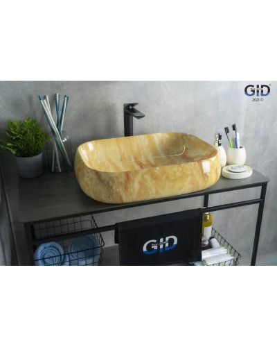 Раковина 56х42 см GID Stone Edition Mnc185