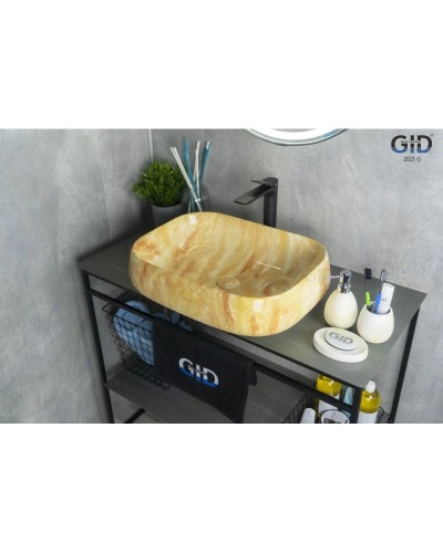 Раковина 56х42 см GID Stone Edition Mnc185