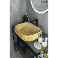 Раковина 56х42 см GID Stone Edition Mnc185
