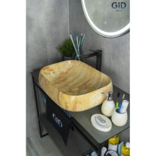 Раковина 56х42 см GID Stone Edition Mnc185