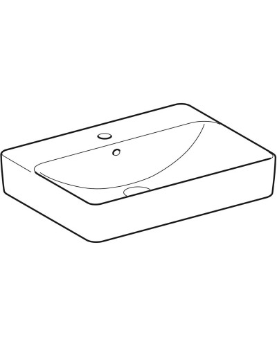 Раковина 60х45 см Geberit VariForm 500.780.01.2