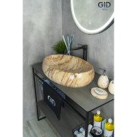 Раковина 59х40 см GID Stone Edition Mnc161