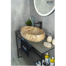 Раковина 59х40 см GID Stone Edition Mnc161