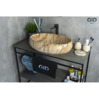 Раковина 59х40 см GID Stone Edition Mnc161