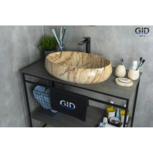 Раковина 59х40 см GID Stone Edition Mnc161