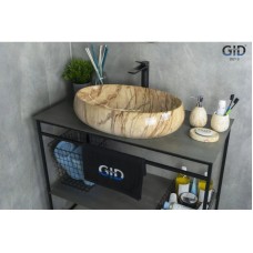 Раковина 59х40 см GID Stone Edition Mnc161
