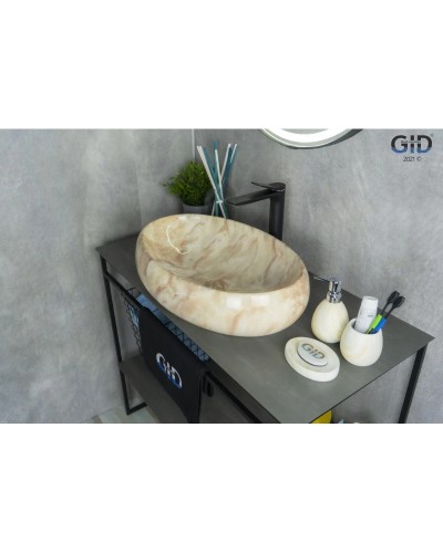 Раковина 59х40 см GID Stone Edition Mnc162