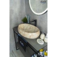 Раковина 59х40 см GID Stone Edition Mnc162