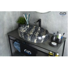 Раковина 59х40 см GID Stone Edition Mnc163