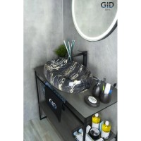 Раковина 59х40 см GID Stone Edition Mnc163
