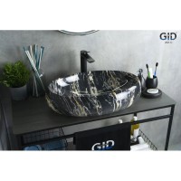 Раковина 59х40 см GID Stone Edition Mnc163