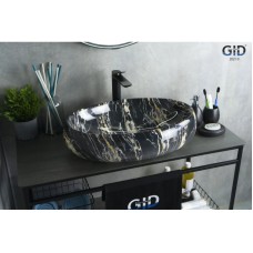 Раковина 59х40 см GID Stone Edition Mnc163