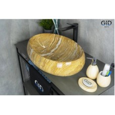 Раковина 59х40 см GID Stone Edition Mnc164