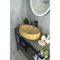 Раковина 59х40 см GID Stone Edition Mnc164