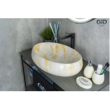 Раковина 59х40 см GID Stone Edition Mnc166