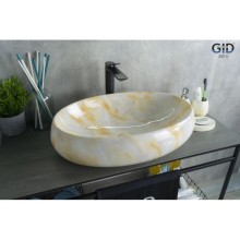 Раковина 59х40 см GID Stone Edition Mnc166