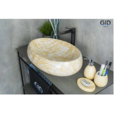 Раковина 59х40 см GID Stone Edition Mnc167