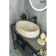 Раковина 59х40 см GID Stone Edition Mnc167