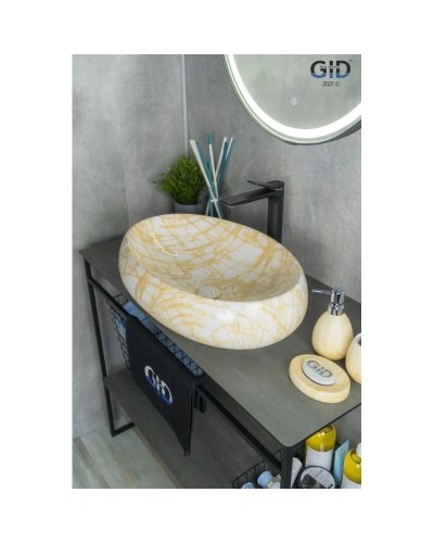 Раковина 59х40 см GID Stone Edition Mnc167