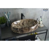 Раковина 59х40 см GID Stone Edition Mnc168