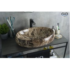 Раковина 59х40 см GID Stone Edition Mnc168