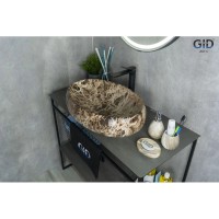 Раковина 59х40 см GID Stone Edition Mnc168