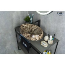 Раковина 59х40 см GID Stone Edition Mnc168