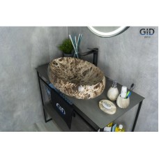 Раковина 59х40 см GID Stone Edition Mnc168