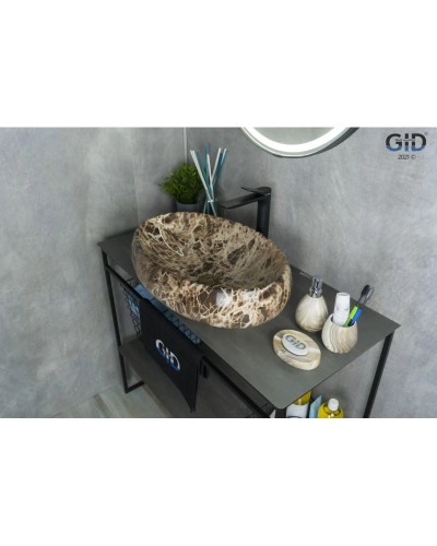Раковина 59х40 см GID Stone Edition Mnc168