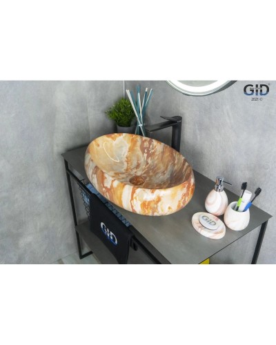 Раковина 59х40 см GID Stone Edition Mnc169