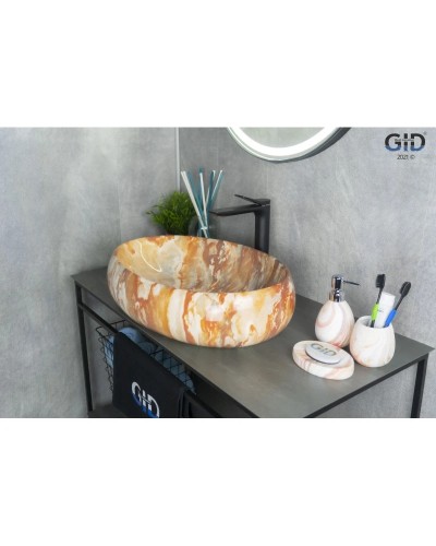 Раковина 59х40 см GID Stone Edition Mnc169