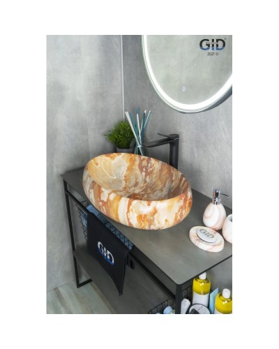 Раковина 59х40 см GID Stone Edition Mnc169